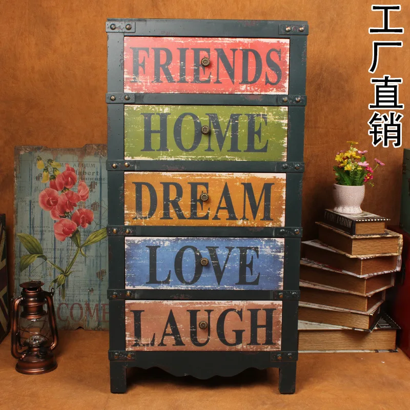 American country Drawers colorful hand-painted antique cabinet at home to do the old large storage cupboard doors Sideboard Entr
American country Drawers colorful hand-painted antique cabinet at home to do the old large storage cupboard doors Sideboard Entr
