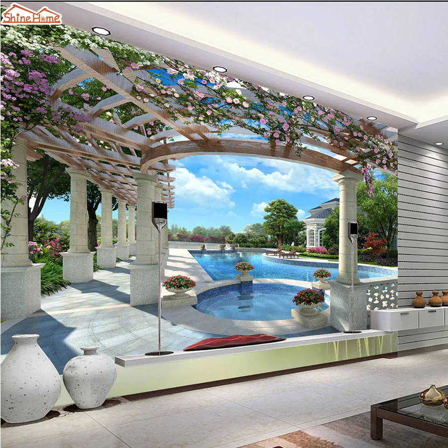 8d Silk Mural Wallpaper 3d Photo Wall Paper Papers Home Decor Wallpapers for Bedroom Walls Living Room in Rolls Swimming Pool
8d Silk Mural Wallpaper 3d Photo Wall Paper Papers Home Decor Wallpapers for Bedroom Walls Living Room in Rolls Swimming Pool
