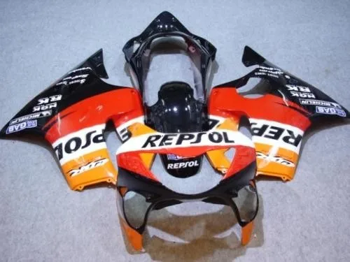 kits for H CBR 600 F4 fairings 1999 2000 CBR600 99 00 black red REPSOL fairing kit plastic parts
kits for H CBR 600 F4 fairings 1999 2000 CBR600 99 00 black red REPSOL fairing kit plastic parts