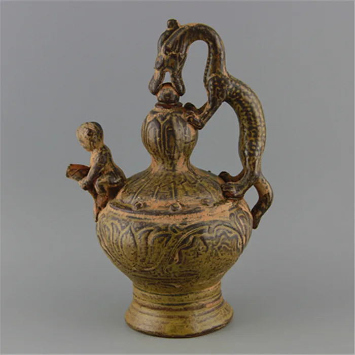 Фарфоровый чайный горшок #6 под старину династии SongDynasty, бутылка с оттоком, резной дракон, украшения для дома, украшение для дома, бесплатная доставка
Фарфоровый чайный горшок #6 под старину династии SongDynasty, бутылка с оттоком, резной дракон, украшения для дома, украшение для дома, бесплатная доставка