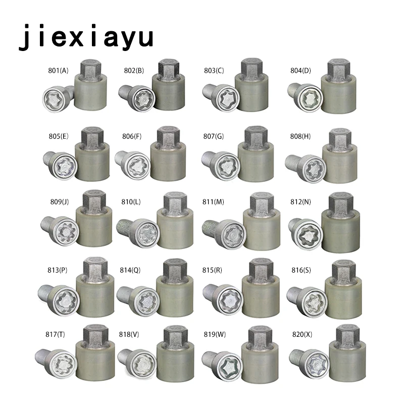 Различные модели противоугонных болтов и ключей для A3 A4 A5 A6 A7 S5 S6 TT 4F0 698 139 C 811/812/813/814...820
Различные модели противоугонных болтов и ключей для A3 A4 A5 A6 A7 S5 S6 TT 4F0 698 139 C 811/812/813/814...820