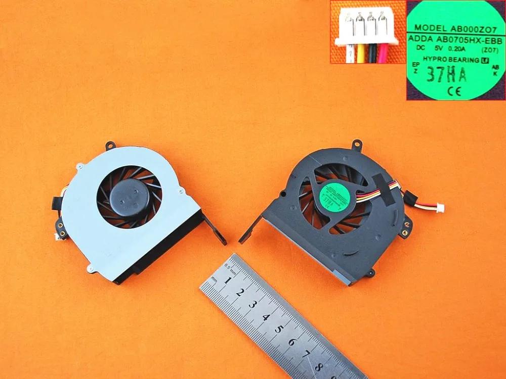 New Original Laptop Cooling Fan for Gateway Z06 Z6 Z07 NV44 NV47 NV48 PN: AB0705HX-EBB Z07 CPU Replacement Cooler/Radiator
New Original Laptop Cooling Fan for Gateway Z06 Z6 Z07 NV44 NV47 NV48 PN: AB0705HX-EBB Z07 CPU Replacement Cooler/Radiator