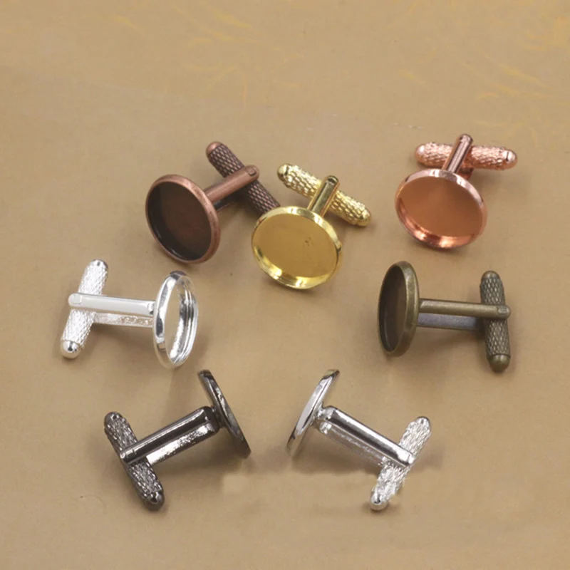 5pcs/lot 12/14/16/18/20mm Round French Cufflinks Blank Setting Trays Cufflink Blank Bezel Base Cufflink Cabochon Cameo Jewelry
5pcs/lot 12/14/16/18/20mm Round French Cufflinks Blank Setting Trays Cufflink Blank Bezel Base Cufflink Cabochon Cameo Jewelry