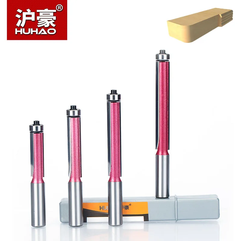 HUHAO 1pc 1/2" Shank Flush Trim Router Bits For Wood Trimming Cutters With Bearing Woodworking Industrial Grade Milling Cutter
HUHAO 1pc 1/2" Shank Flush Trim Router Bits For Wood Trimming Cutters With Bearing Woodworking Industrial Grade Milling Cutter