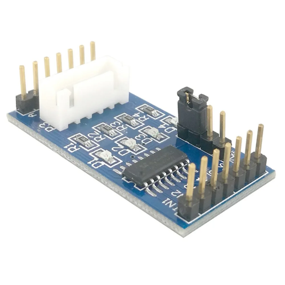 Модуль драйвера ULN2003 плата шагового двигателя синяя PCB для 5 в 4 фазного линий 28BYJ 48