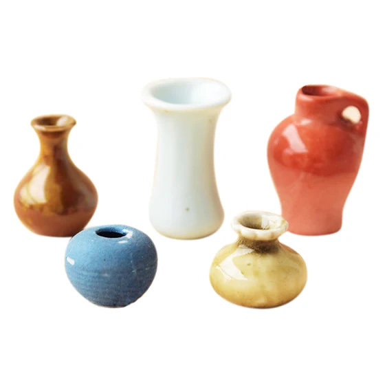 ABWE Best Sale 1: 12 Dollhouse Miniature 5 PCS of Porcelain Colorful Decoration Vase Pot
ABWE Best Sale 1: 12 Dollhouse Miniature 5 PCS of Porcelain Colorful Decoration Vase Pot