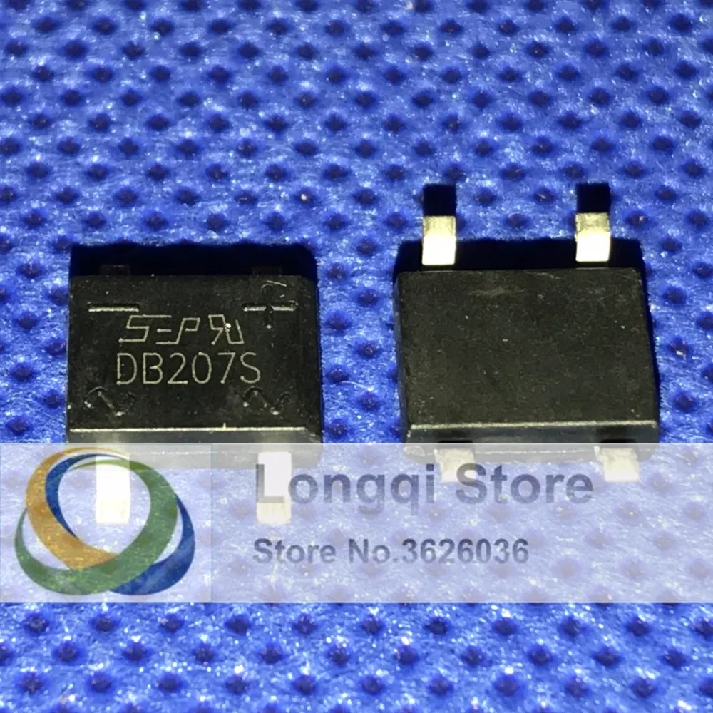 20 шт. DB207S DB207 1000V 2A поверхностное крепление мостовые выпрямители SOP 4|rectifier|rectifier bridge