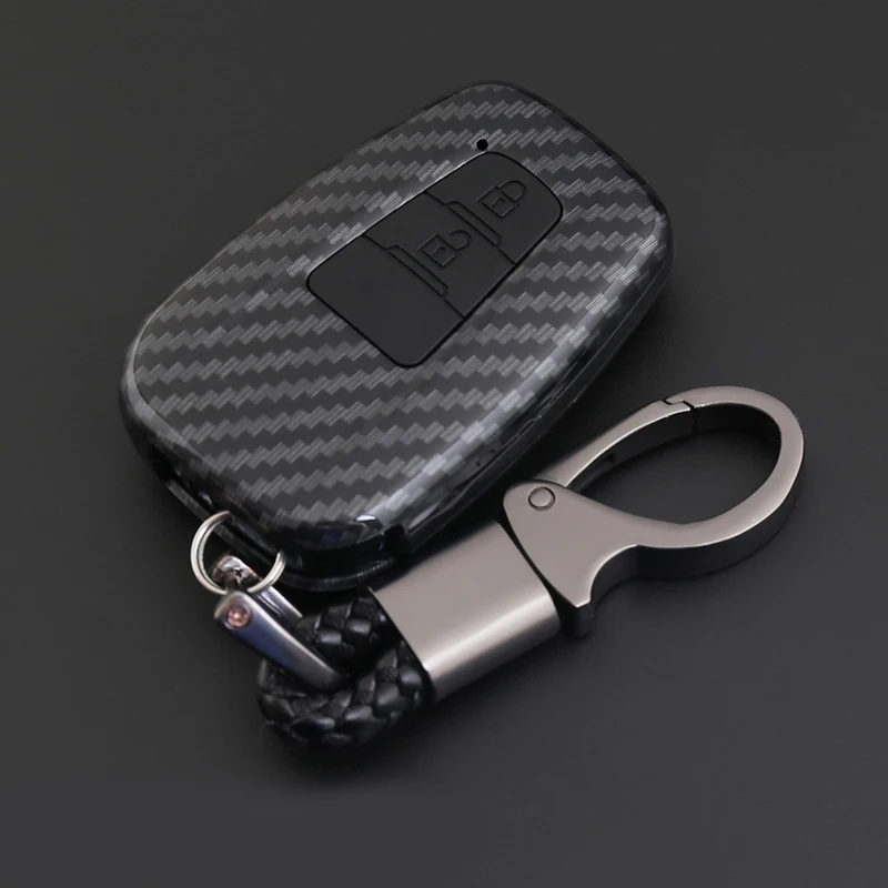 Brand New ABS Carbon Fiber Shell+Silicone Cover Remote Key Holder Fob Case&KeyChain For Toyota Camry /Prado 2018
Brand New ABS Carbon Fiber Shell+Silicone Cover Remote Key Holder Fob Case&KeyChain For Toyota Camry /Prado 2018
