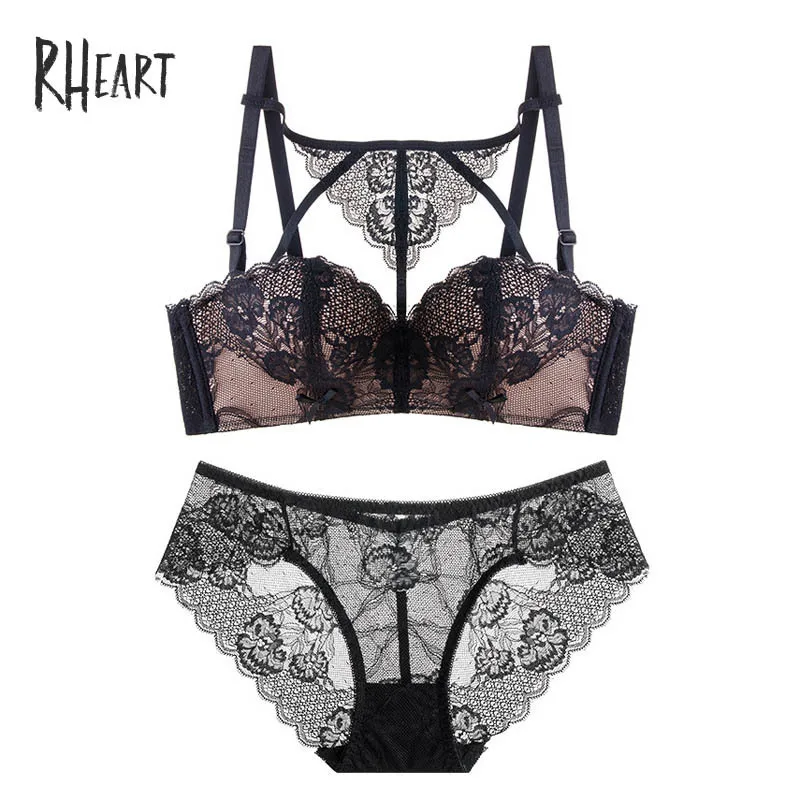 Roseheart New Women Fashion Black Skin Sexy Lingerie Sets Wireless Lace Straps Cotton Panties Padded Push Up Bra Sets
Roseheart New Women Fashion Black Skin Sexy Lingerie Sets Wireless Lace Straps Cotton Panties Padded Push Up Bra Sets