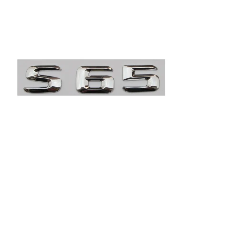 Chrome Shiny Silver ABS Car Trunk Rear Number Letters Words Badge Emblem Decal Sticker for Mercedes-Benz S65 AMG
Chrome Shiny Silver ABS Car Trunk Rear Number Letters Words Badge Emblem Decal Sticker for Mercedes-Benz S65 AMG