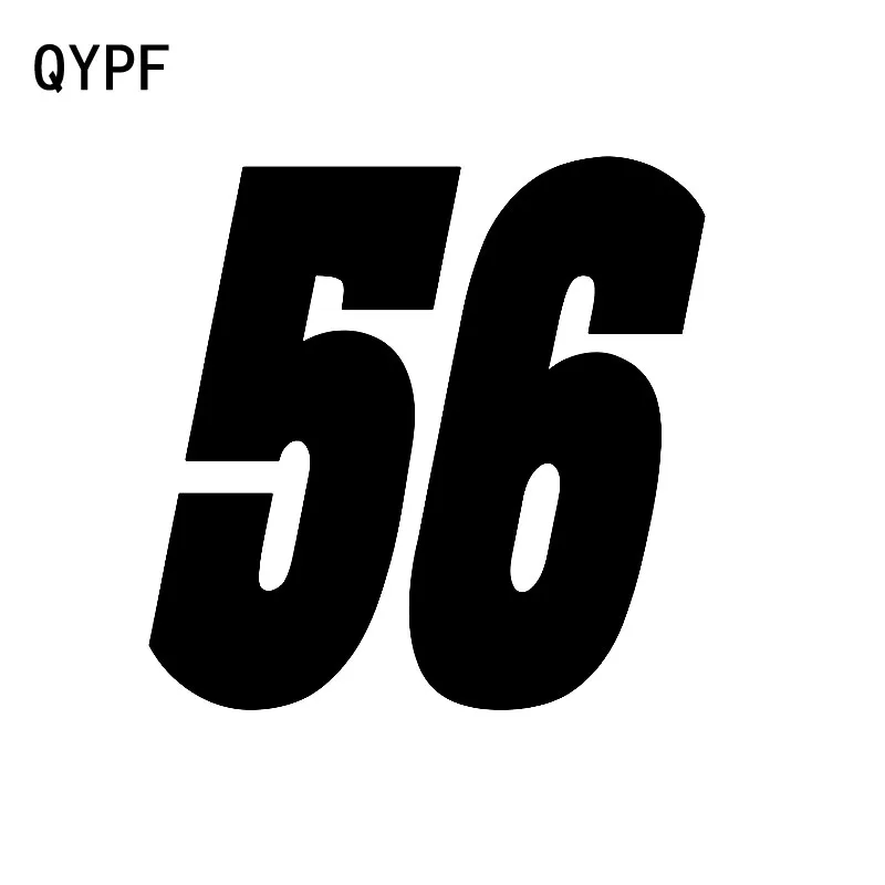 QYPF 15CM*15CM Personality Number 56 Vinyl Car Sticker Black/Silver Decoration Decal Accessories C15-0594
QYPF 15CM*15CM Personality Number 56 Vinyl Car Sticker Black/Silver Decoration Decal Accessories C15-0594