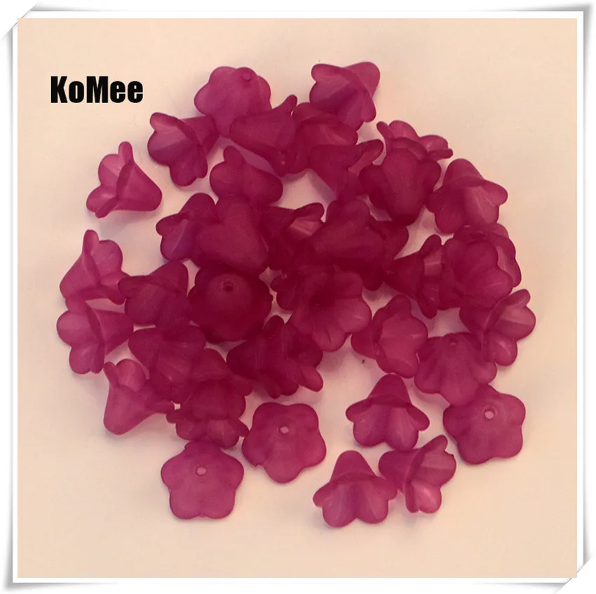 Wholesale KoMee Beads 10x14mm Acrylic Lily Flower Shape Beads 1500pcs 11 Color To Choose For Decoration Handmade DIY
Wholesale KoMee Beads 10x14mm Acrylic Lily Flower Shape Beads 1500pcs 11 Color To Choose For Decoration Handmade DIY