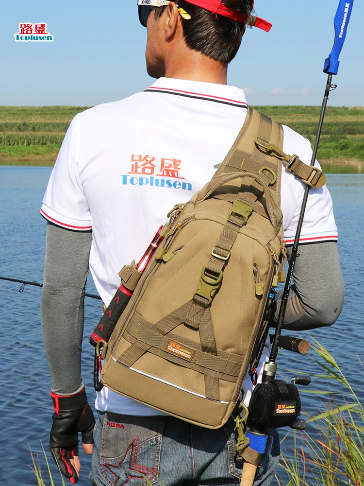 2019 Multi-function backpack large outdoor waterproof slanting waist chest bag fishing fishing gear back pack
2019 Multi-function backpack large outdoor waterproof slanting waist chest bag fishing fishing gear back pack