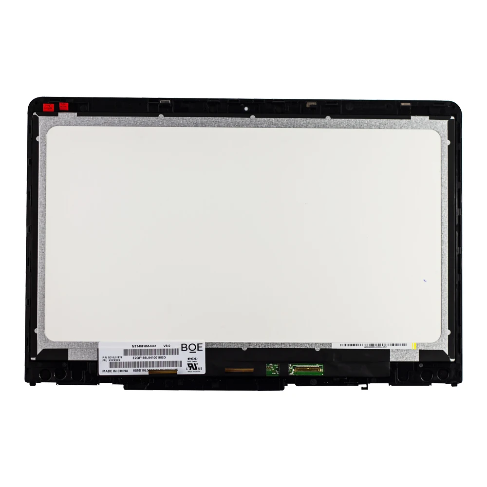 WEIDA LCD For HP PAVILION X360 14M-BA 14-BA Series 14" Touch Screen LCD Display Assembly Frame for HP 14M-BA LCD Replacement
WEIDA LCD For HP PAVILION X360 14M-BA 14-BA Series 14" Touch Screen LCD Display Assembly Frame for HP 14M-BA LCD Replacement