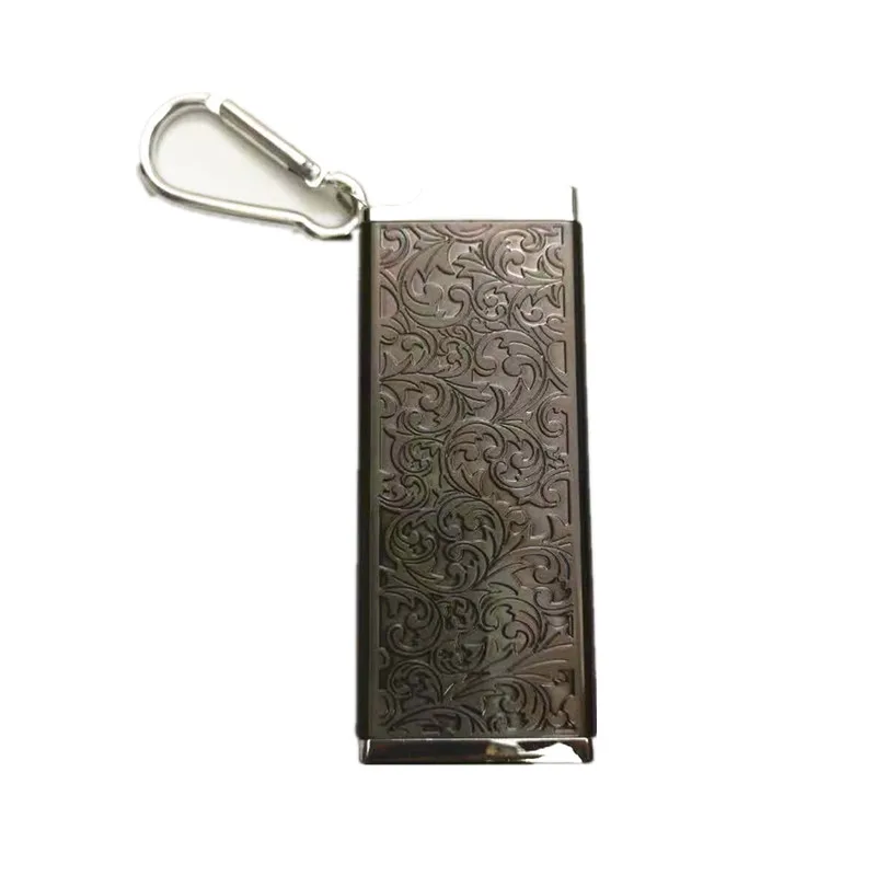 Outdoor Travel Dual-purpose Mini-cigarette Box Ashtray Personalized Metal Cigarette Box
Outdoor Travel Dual-purpose Mini-cigarette Box Ashtray Personalized Metal Cigarette Box