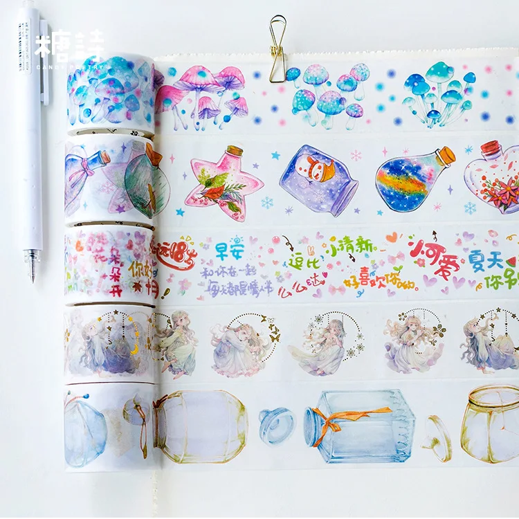 The World Of Bottles Washi Tape DIY Scrapbooking Sticker Label Masking Tape School Office Supply
The World Of Bottles Washi Tape DIY Scrapbooking Sticker Label Masking Tape School Office Supply