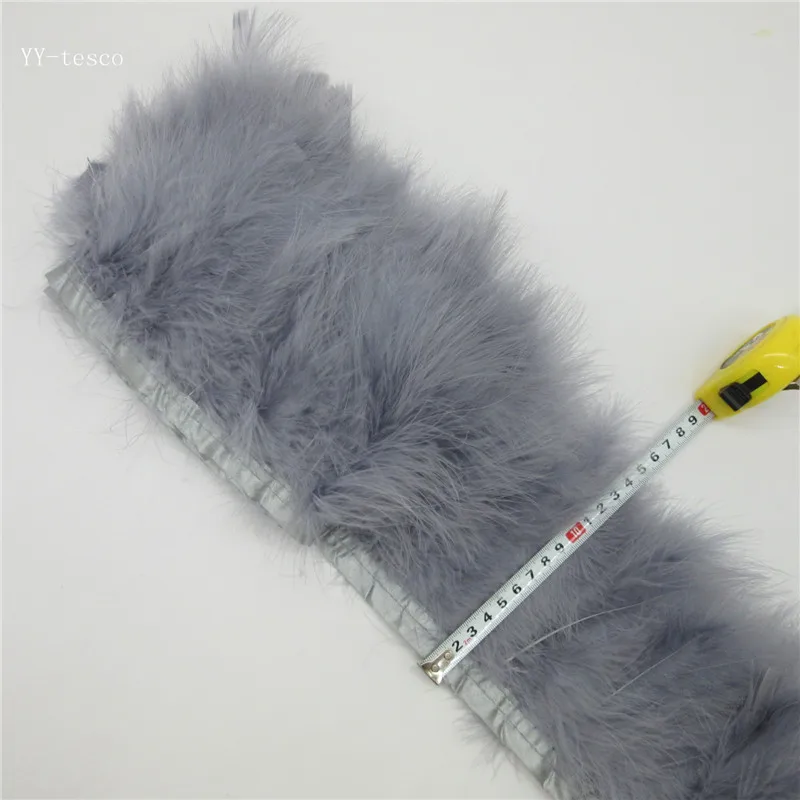 YY-tesco 6yards/lot Turkey Feather Fringe Ribbon 5-7inches/15-18cm Orange Marabou Grey Feathers Trim For DIY Craft Decoration
YY-tesco 6yards/lot Turkey Feather Fringe Ribbon 5-7inches/15-18cm Orange Marabou Grey Feathers Trim For DIY Craft Decoration