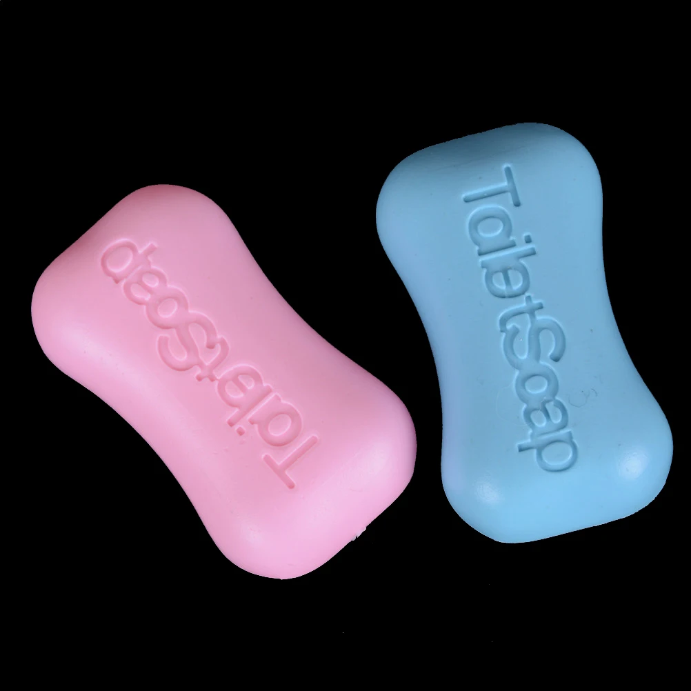 2Pcs 8cm Mini Simulation Soap Dollhouse Miniature Dollhouse Bathroom Accessories Baby Toys Gift Blue Pink Lovely Bath Accessory
2Pcs 8cm Mini Simulation Soap Dollhouse Miniature Dollhouse Bathroom Accessories Baby Toys Gift Blue Pink Lovely Bath Accessory