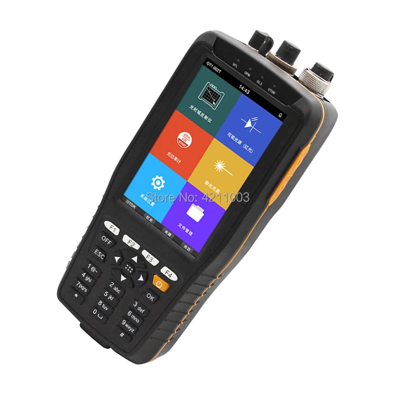 Mini OTDR TM290 1310/1550nm with Integrated VFL/OPM/OLS/OTDR Touch Screen Optical Time Domain Reflectomete
Mini OTDR TM290 1310/1550nm with Integrated VFL/OPM/OLS/OTDR Touch Screen Optical Time Domain Reflectomete