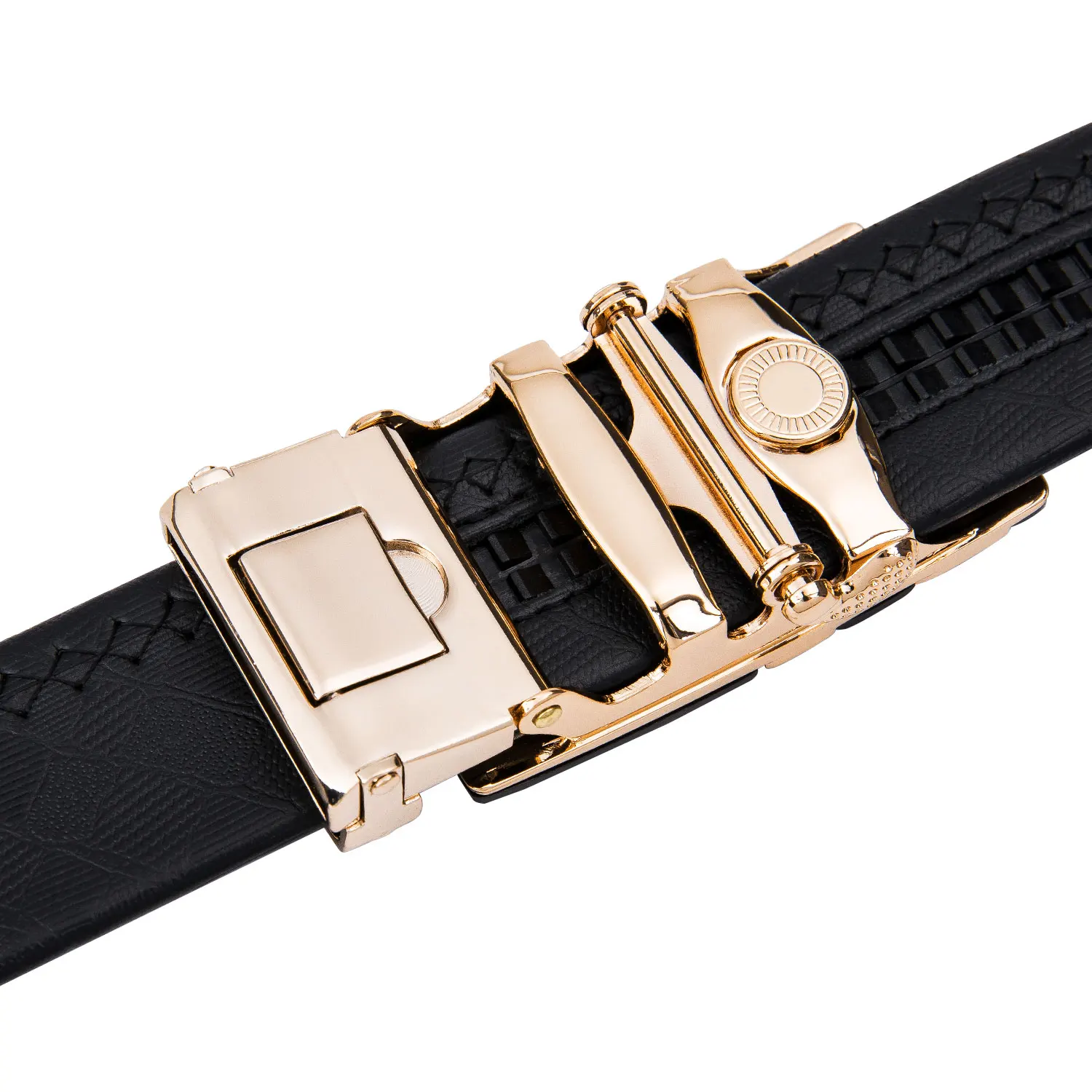 DiBanGu Luxury Fashion Design Men Belt Black Leather Belt for Men Shinning Metal buckle Automatic Buckle Waist Belt DK-2054
DiBanGu Luxury Fashion Design Men Belt Black Leather Belt for Men Shinning Metal buckle Automatic Buckle Waist Belt DK-2054