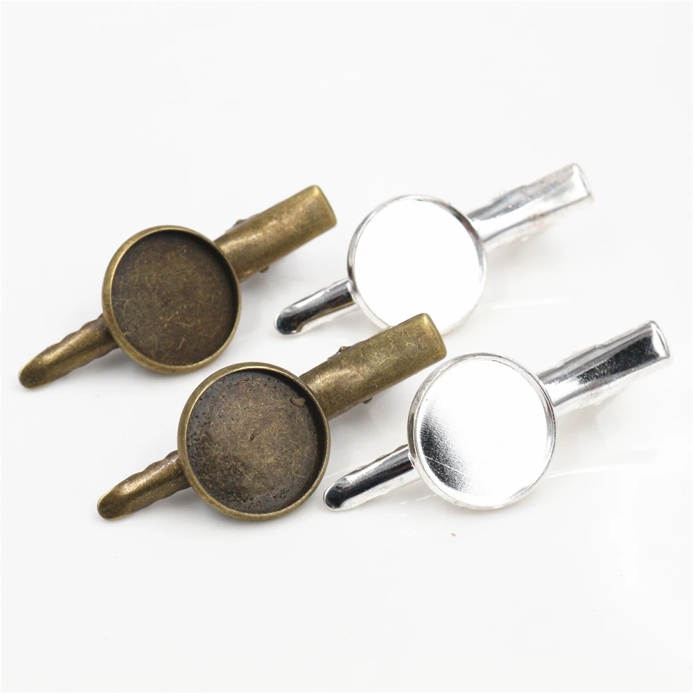 16mm 18mm 20mm 10pcs High Quality Bronze Silver Plated Copper Material Hairpin Hair Clips Hairpin Base Setting Cabochon Cameo
16mm 18mm 20mm 10pcs High Quality Bronze Silver Plated Copper Material Hairpin Hair Clips Hairpin Base Setting Cabochon Cameo