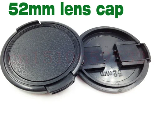 10pcs 52mm Snap-On Lens Front Camera Lens Cap Cover without rope for 52mm lens filter DSLR Lens Protector
10pcs 52mm Snap-On Lens Front Camera Lens Cap Cover without rope for 52mm lens filter DSLR Lens Protector