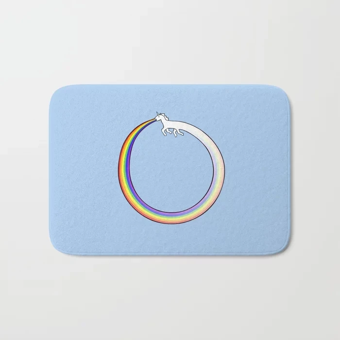 Floor Mats Anti Slip Mat Cartoon Ouroboros Unicorn Rainbow Vomit Floor Printed Pattern Carpet Rug for Bathroom Door Living Room
Floor Mats Anti Slip Mat Cartoon Ouroboros Unicorn Rainbow Vomit Floor Printed Pattern Carpet Rug for Bathroom Door Living Room