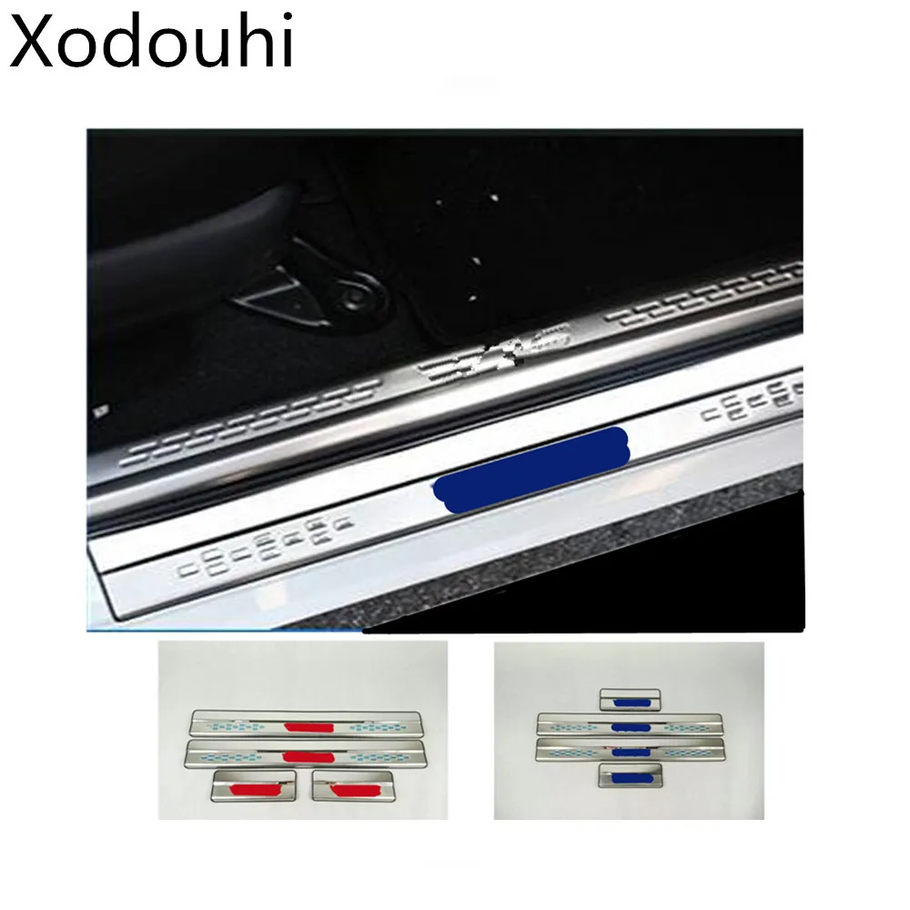 For Toyota Vios/Yaris sedan 2017 2018 2019 car styling cover pedal door sill scuff plate cover external threshold 4pcs
For Toyota Vios/Yaris sedan 2017 2018 2019 car styling cover pedal door sill scuff plate cover external threshold 4pcs