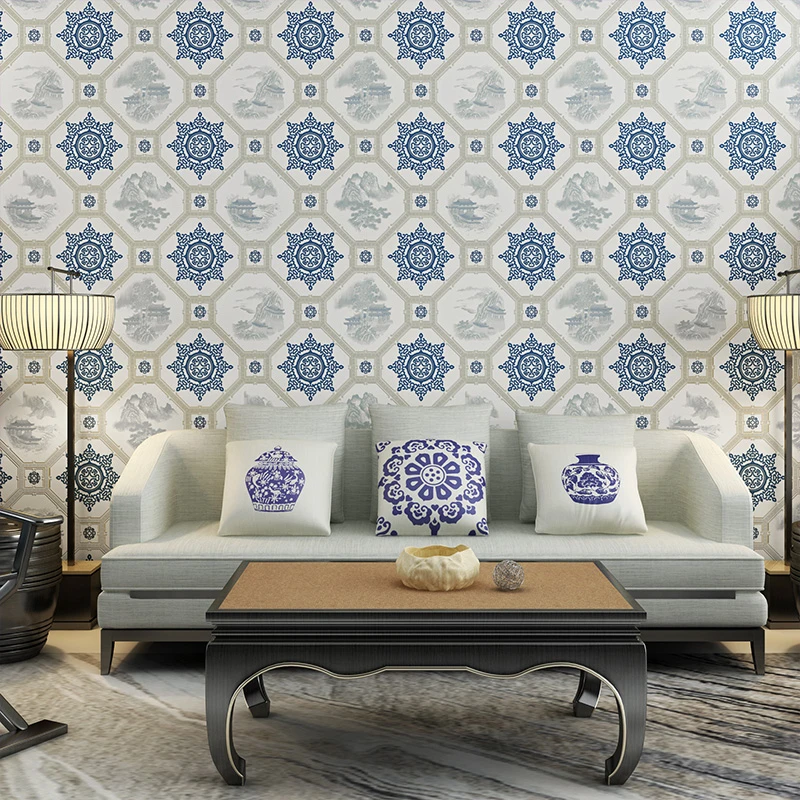 beibehang papel de parede new Chinese classical wallpaper pvc moisture-proof study bar engineering wall TV background wall paper
beibehang papel de parede new Chinese classical wallpaper pvc moisture-proof study bar engineering wall TV background wall paper