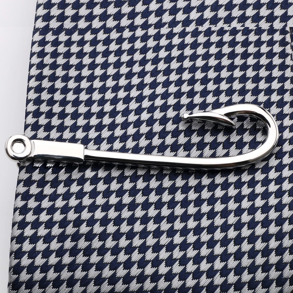 JIN&JU Hot Sale Men Jewelry High Quality Silver Plated Hook Tie Bar Suit Clasp Clip Business Wedding Tie Clip Accessories
JIN&JU Hot Sale Men Jewelry High Quality Silver Plated Hook Tie Bar Suit Clasp Clip Business Wedding Tie Clip Accessories