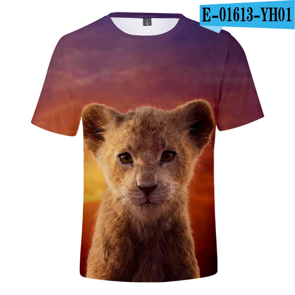 Aikooki New Lion King Tshirt Men/Women Summer Fashion Harajuku Style Anime T shirt 3D Print Lion King Short T-shirt Tops Tees
Aikooki New Lion King Tshirt Men/Women Summer Fashion Harajuku Style Anime T shirt 3D Print Lion King Short T-shirt Tops Tees