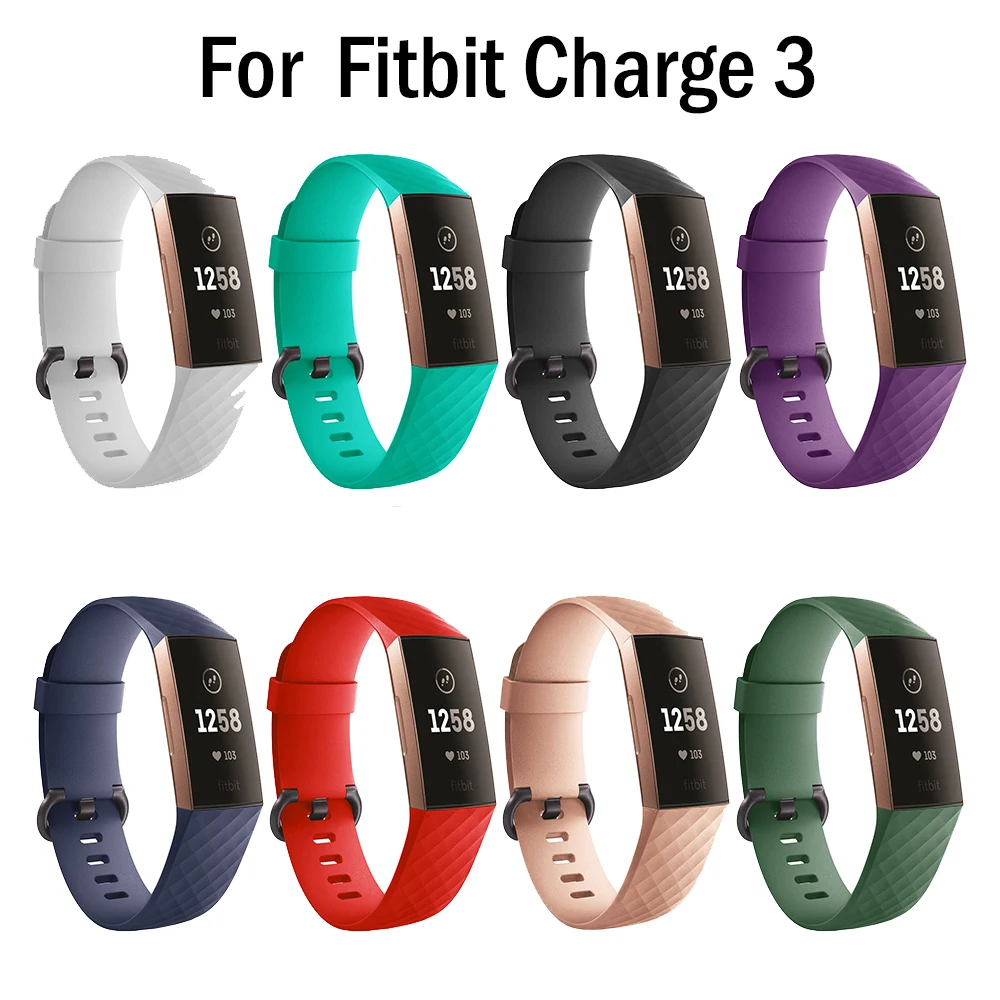 Браслет для умных часов Fitbit Charge 3 популярный спортивный сменный ремешок