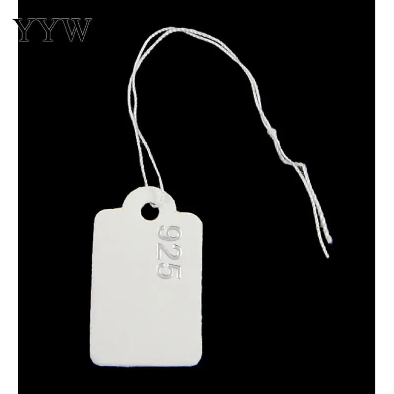 500pcs/Bag Jewelry Price Tag 0.2mm Rectangle Paper Necklace Watch Ring Hang Price Tags Jewelry Labels With Sticker 16x26x0.3mm
500pcs/Bag Jewelry Price Tag 0.2mm Rectangle Paper Necklace Watch Ring Hang Price Tags Jewelry Labels With Sticker 16x26x0.3mm
