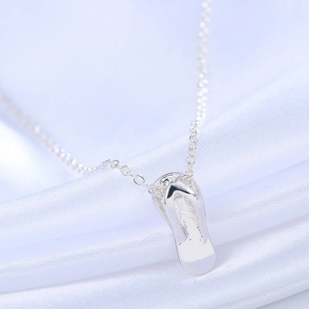 Ожерелье с подвеской Chandler женское тапочки серебряным покрытием шлепанцы для