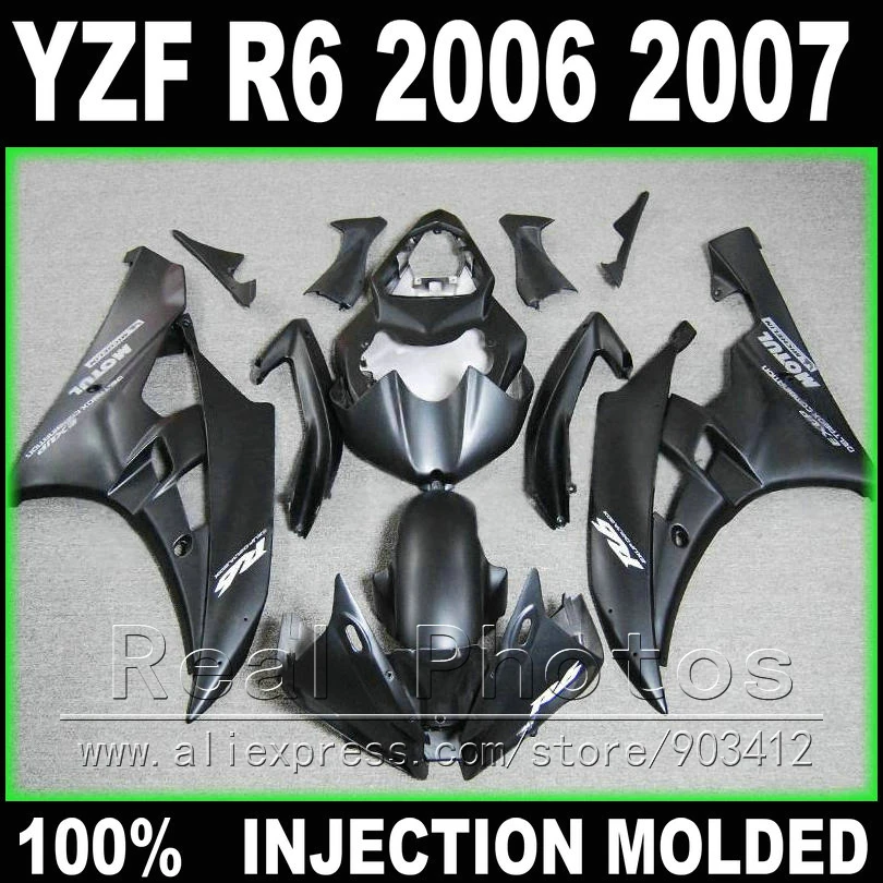 Для YAMAHA R6 обтекатель комплект 2006 2007 литья под давлением матовый черный 06 07 YZF R6 обтекатели
Для YAMAHA R6 обтекатель комплект 2006 2007 литья под давлением матовый черный 06 07 YZF R6 обтекатели