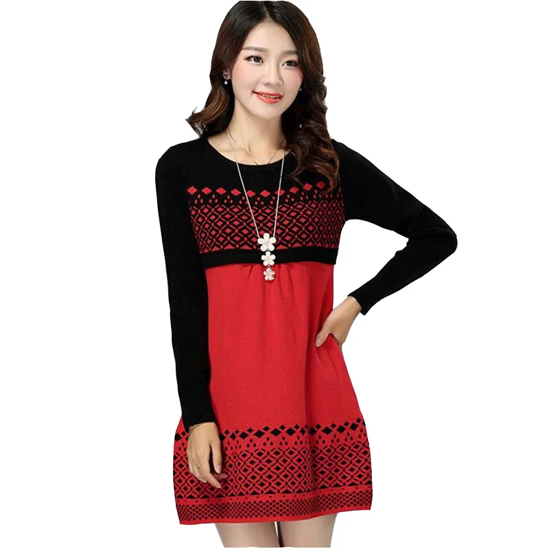 Knit Sweaters For Women Spring Autumn Fashion Bottoming Shirt Pullover Long Sweaters Knitdress Female O Neck Long Sleeve Tops
Knit Sweaters For Women Spring Autumn Fashion Bottoming Shirt Pullover Long Sweaters Knitdress Female O Neck Long Sleeve Tops