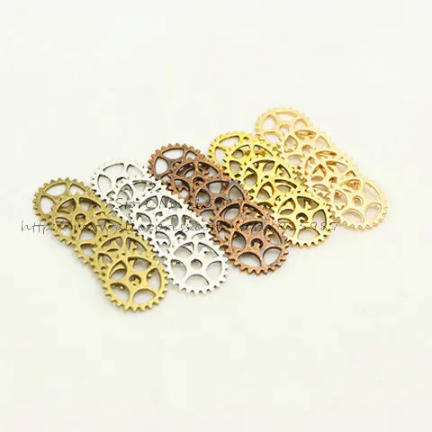 Sweet Bell Five Color Metal Alloy Steampunk mini Gears Jewelry Charm Jewelry Findings diy Wholesale (160 pieces/lot) 15mm
Sweet Bell Five Color Metal Alloy Steampunk mini Gears Jewelry Charm Jewelry Findings diy Wholesale (160 pieces/lot) 15mm