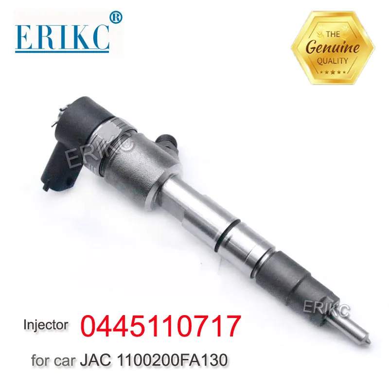 ERIKC Fuel Injector 0 445 110 717 Diesel Common Rail Injector 0445110717 Auto Engine 0445 110 717 for JAC 1100200FA130
ERIKC Fuel Injector 0 445 110 717 Diesel Common Rail Injector 0445110717 Auto Engine 0445 110 717 for JAC 1100200FA130