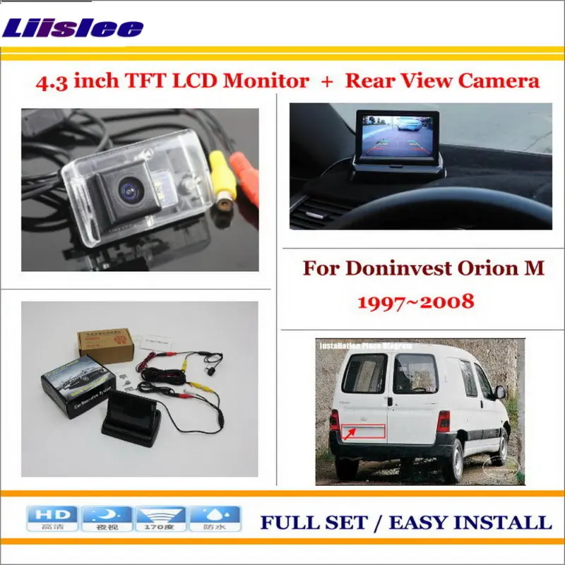 Auto Camera For Doninvest Orion M 1997-2008 Car Parking Camera 4.3" LCD Screen Monitor NTSC PAL Parking Rearview System
Auto Camera For Doninvest Orion M 1997-2008 Car Parking Camera 4.3" LCD Screen Monitor NTSC PAL Parking Rearview System
