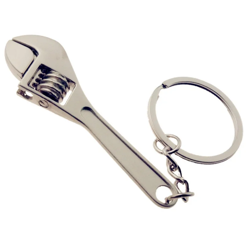Zinc Alloy Silver Plated Changeable Spanner Key Rings Wrench Key Chain Creative Keychain
Zinc Alloy Silver Plated Changeable Spanner Key Rings Wrench Key Chain Creative Keychain