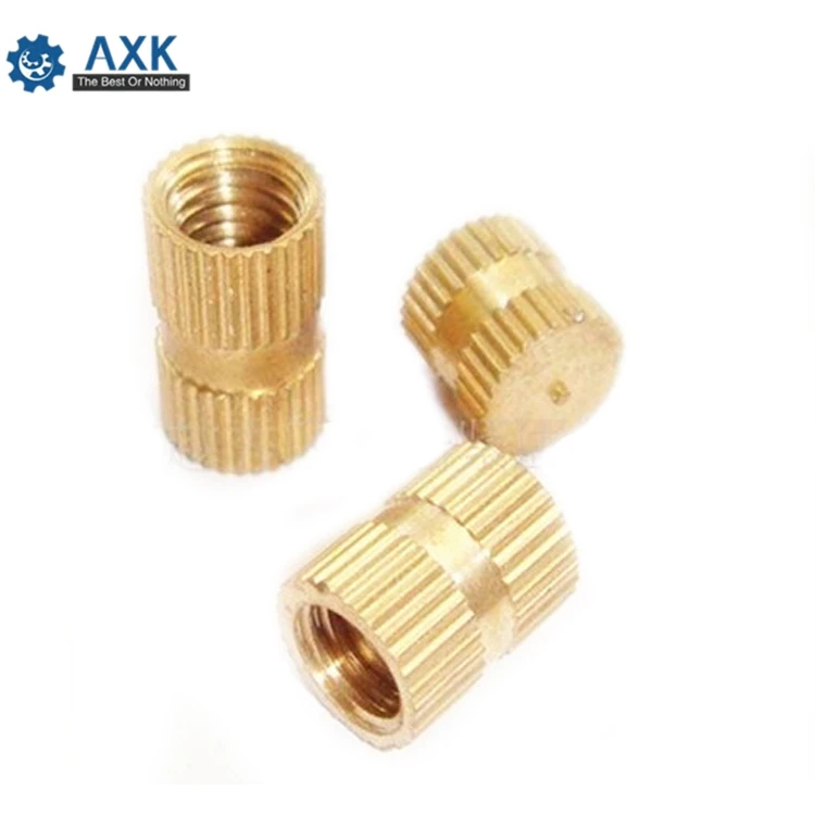 1000pcs/Lot M3*3/4/5/6/8 OD=4.2mm Through Thread Brass Insert Nut / Copper Knurled Nuts For Injection Moulding
1000pcs/Lot M3*3/4/5/6/8 OD=4.2mm Through Thread Brass Insert Nut / Copper Knurled Nuts For Injection Moulding
