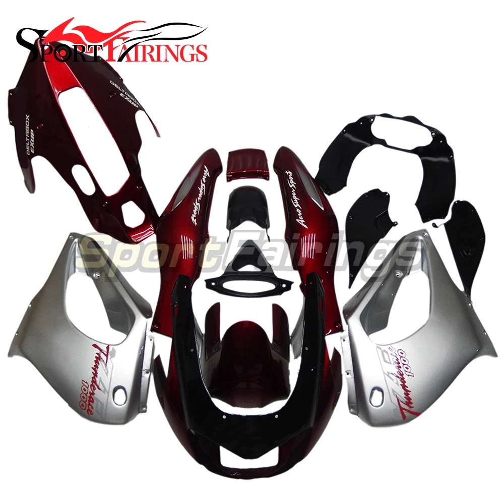 Полностью Обтекатели для Yamaha YZF1000R Thunderace 97 98 99 02 03 04 05 06 07, пластиковые мотоциклетные коврики из АБС-пластика, серебристые, черные, красные
Полностью Обтекатели для Yamaha YZF1000R Thunderace 97 98 99 02 03 04 05 06 07, пластиковые мотоциклетные коврики из АБС-пластика, серебристые, черные, красные