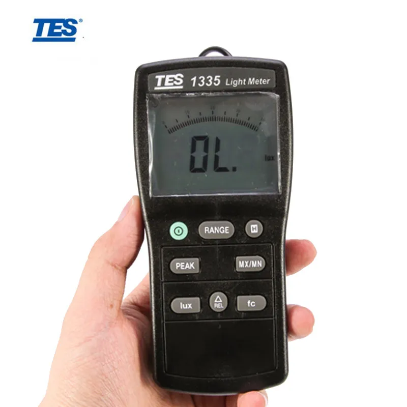 TES-1335 Digital Light Meter Lux Meter 4000 Counts illuminance meter metering instrument
TES-1335 Digital Light Meter Lux Meter 4000 Counts illuminance meter metering instrument