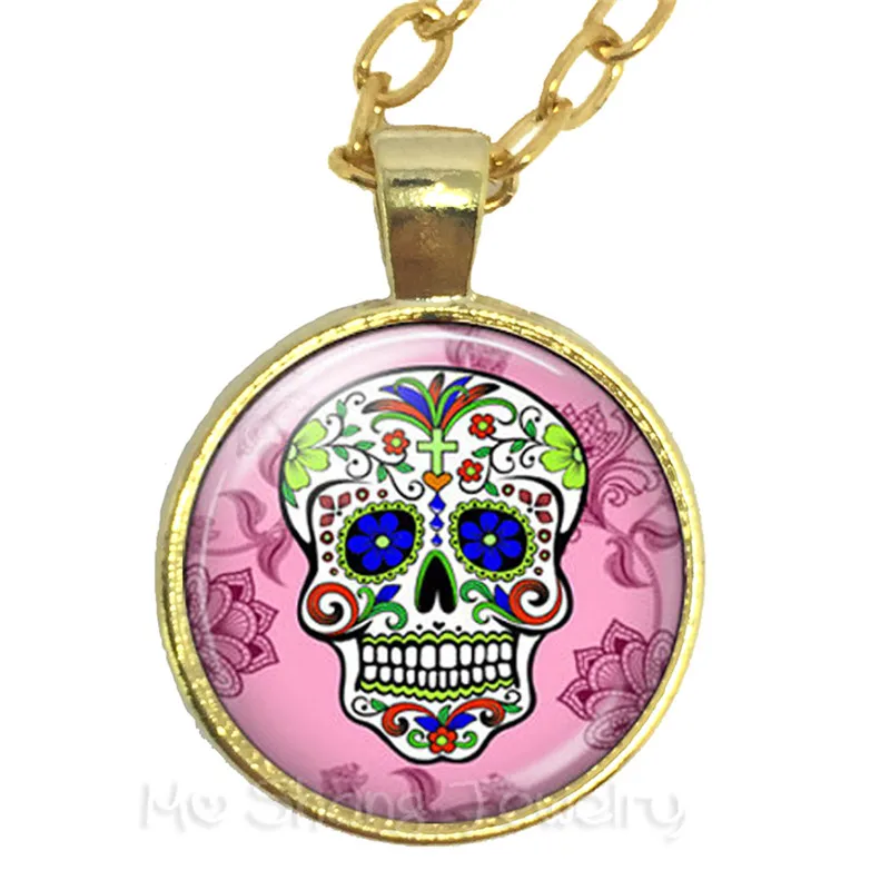 Mexico Candycolor Skeleton Necklace Glass Dome Time Gem Hot Sale Sweater chain Jewelry For Women Day of the Dead Gifts
Mexico Candycolor Skeleton Necklace Glass Dome Time Gem Hot Sale Sweater chain Jewelry For Women Day of the Dead Gifts