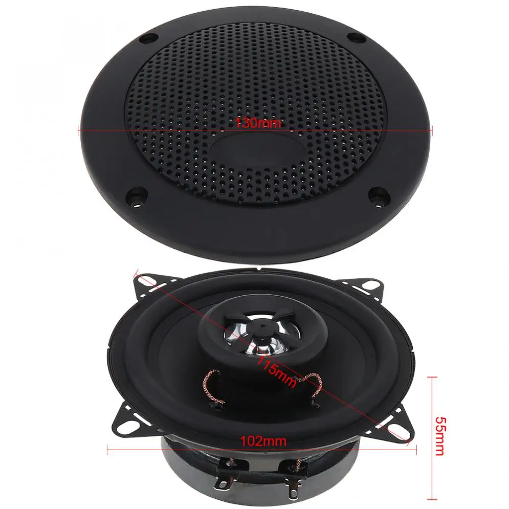 2018 2pcs 4 Inch 100W Car HiFi Coaxial Speaker Vehicle Door Auto Audio Music Stereo Full Range Frequency Speakers for Cars
2018 2pcs 4 Inch 100W Car HiFi Coaxial Speaker Vehicle Door Auto Audio Music Stereo Full Range Frequency Speakers for Cars