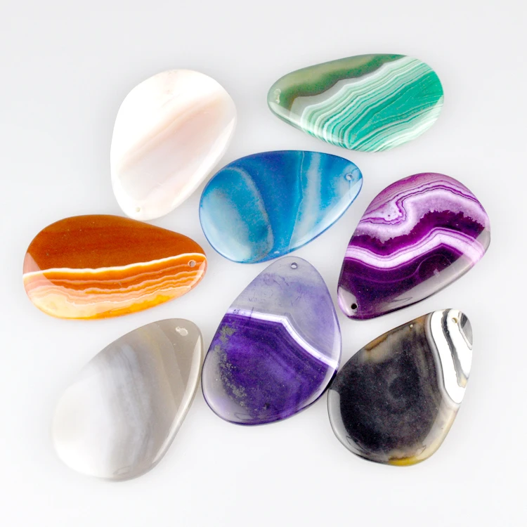 Natural Gem stones Semi Precious Stones Mix Stripe Fashion Beads Pendant Tear Drop Fashion Charms For Jewelry Necklace Making
Natural Gem stones Semi Precious Stones Mix Stripe Fashion Beads Pendant Tear Drop Fashion Charms For Jewelry Necklace Making