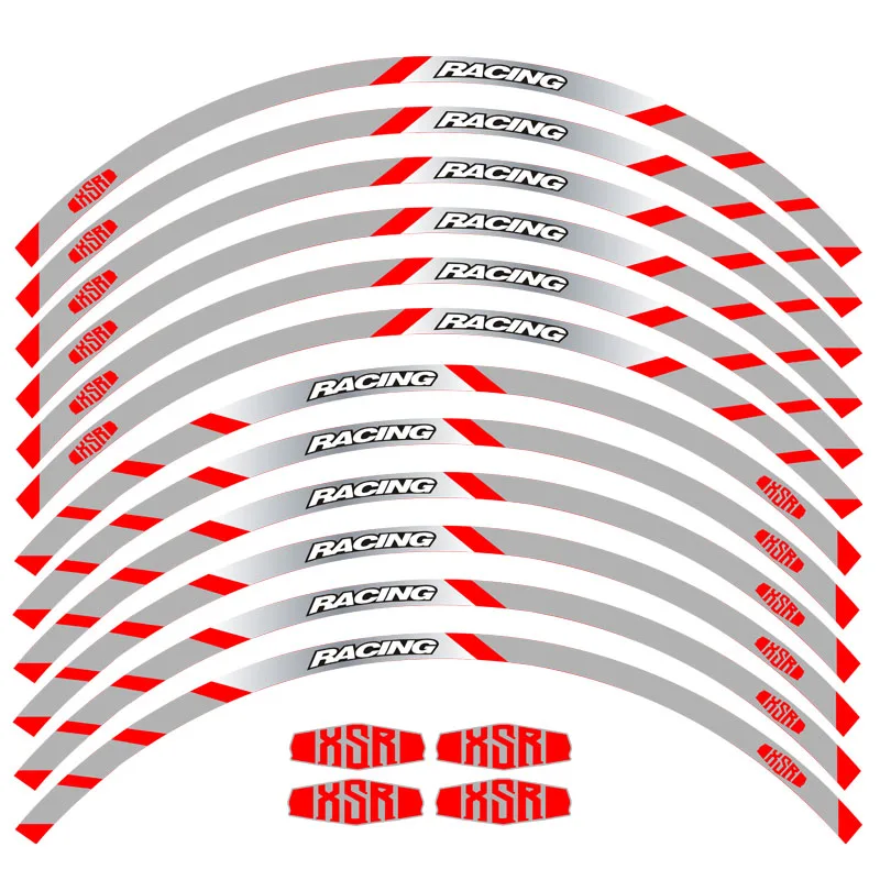 Motorcycle front and rear wheels Edge Outer Rim Sticker Reflective Stripe Wheel Decals For YAMAHA XSR
Motorcycle front and rear wheels Edge Outer Rim Sticker Reflective Stripe Wheel Decals For YAMAHA XSR