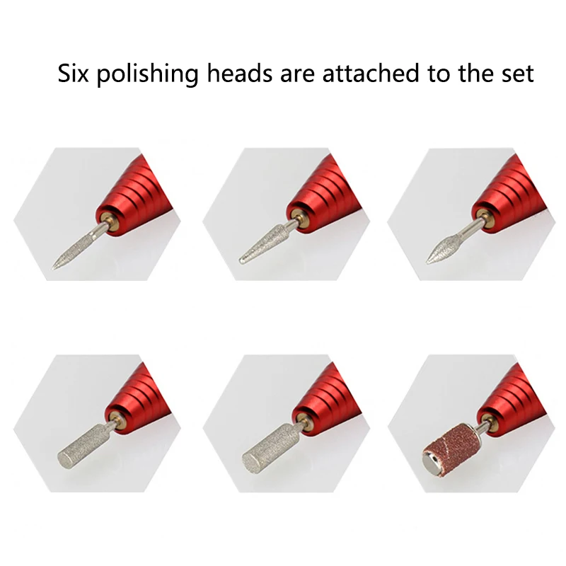 Electric Complete Set Manicure Portable Nail Polisher 20000 Speed High-efficiency Nail Polisher Tool
Electric Complete Set Manicure Portable Nail Polisher 20000 Speed High-efficiency Nail Polisher Tool