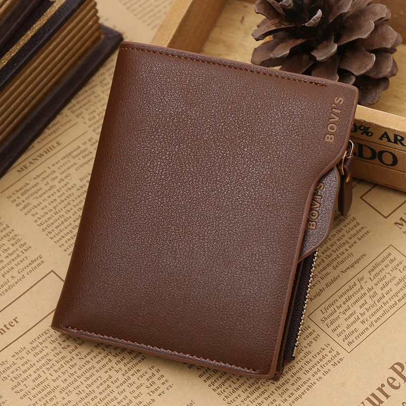 Fashion New Men Wallets PU Leather Bifold ID Holders Credit Card Holder Coin Purse Pockets Clutch Zipper Wallet Free Shipping
Fashion New Men Wallets PU Leather Bifold ID Holders Credit Card Holder Coin Purse Pockets Clutch Zipper Wallet Free Shipping