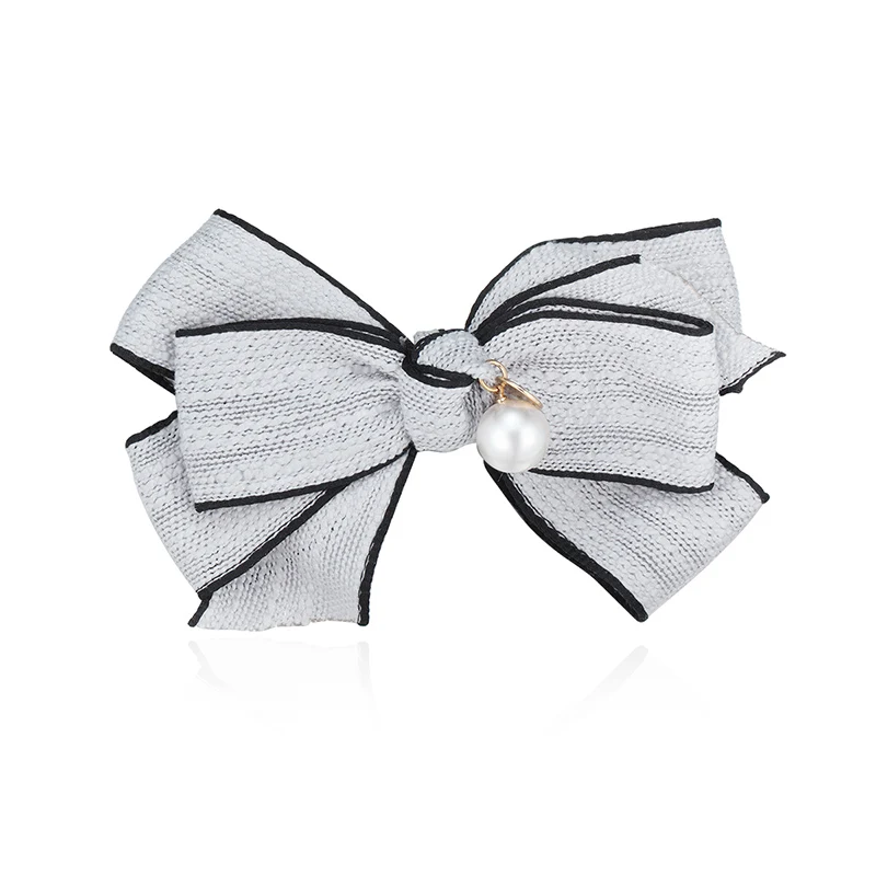 CHIMERA Big Bow French Barrettes Elegant Pearl Gray Cloth Bowknot Hair Clip Ponytail Clamp Girls Women Hair Accessories Hairpins
CHIMERA Big Bow French Barrettes Elegant Pearl Gray Cloth Bowknot Hair Clip Ponytail Clamp Girls Women Hair Accessories Hairpins
